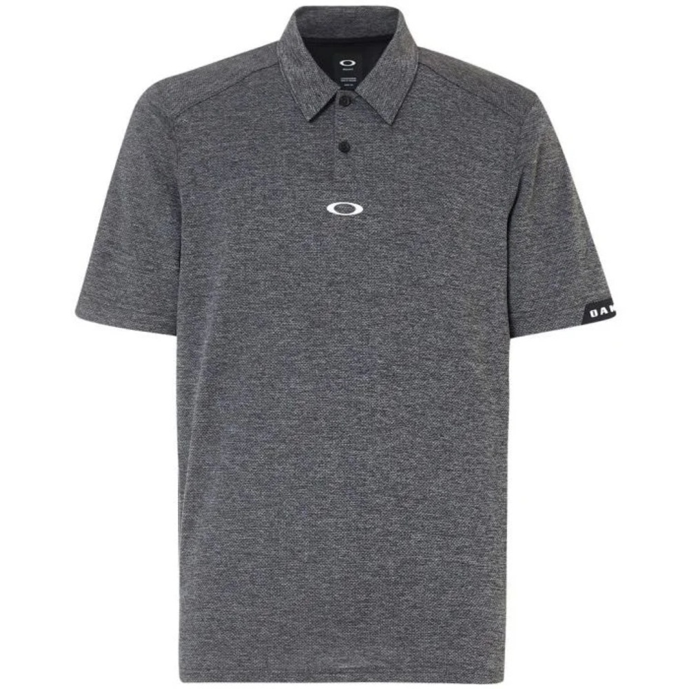 Oakley Aero Ellipse Golf Polo Shirt Mens Size 2XL Heather Grey Casual